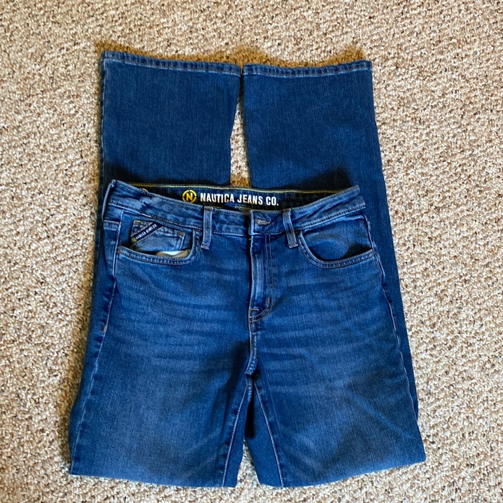 Nautica Mid-Rise Bootcut Jeans